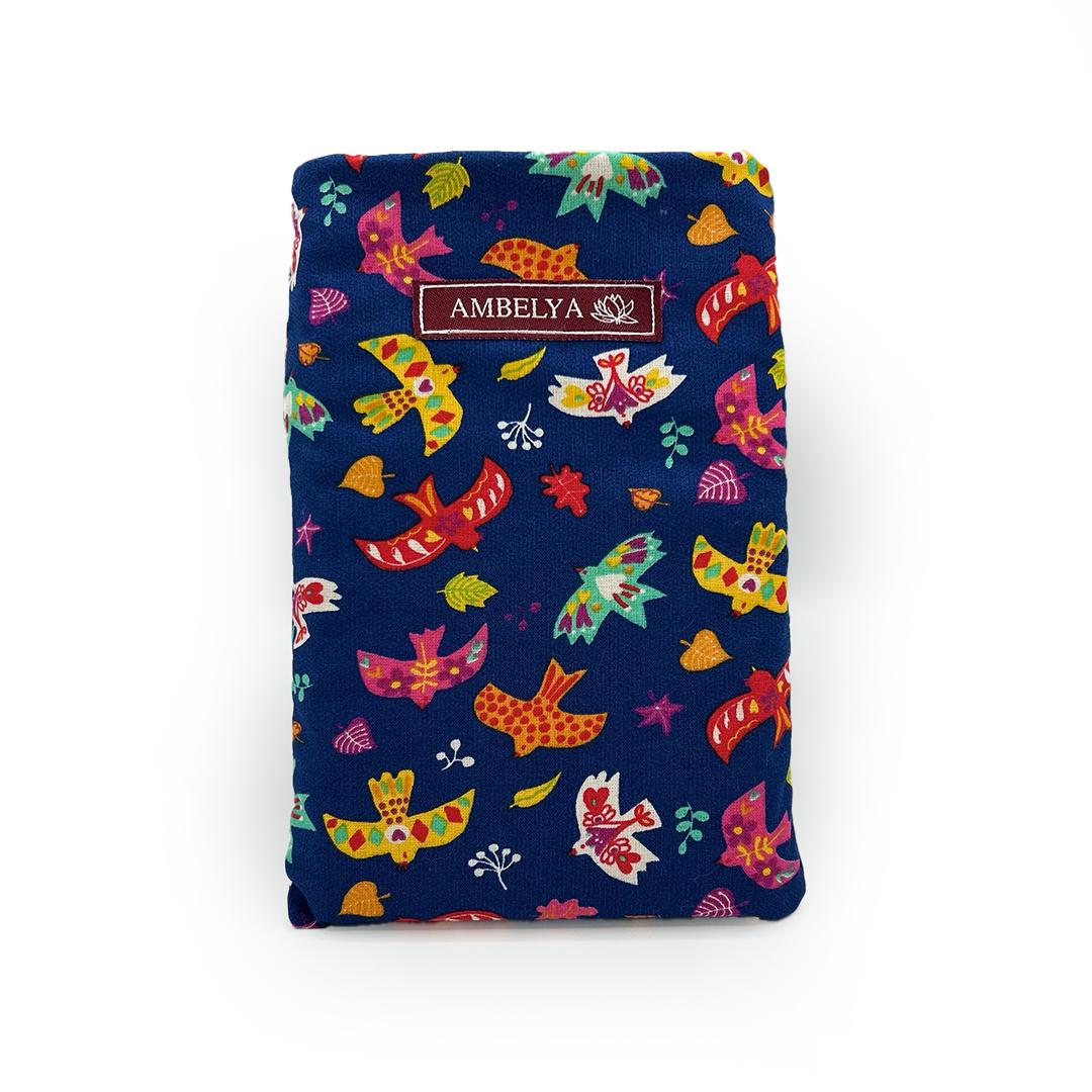 Housse de livre de poche "Pajaritos"
