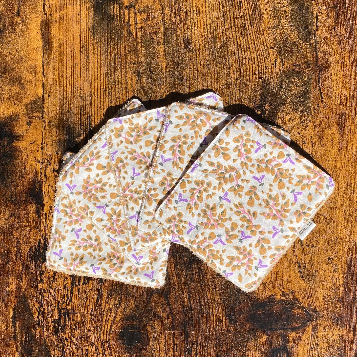 Lot de 5 Cotons Lavables "Maëlle"