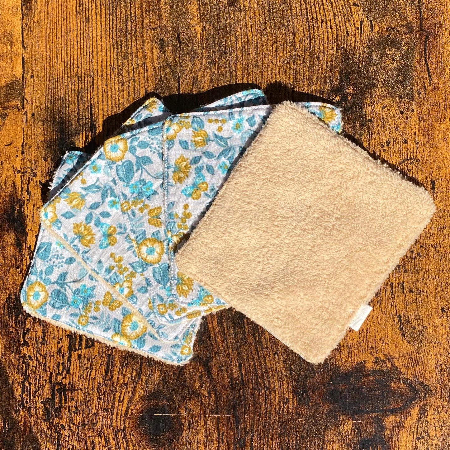 Lot de 5 Cotons Lavables "Élodie"