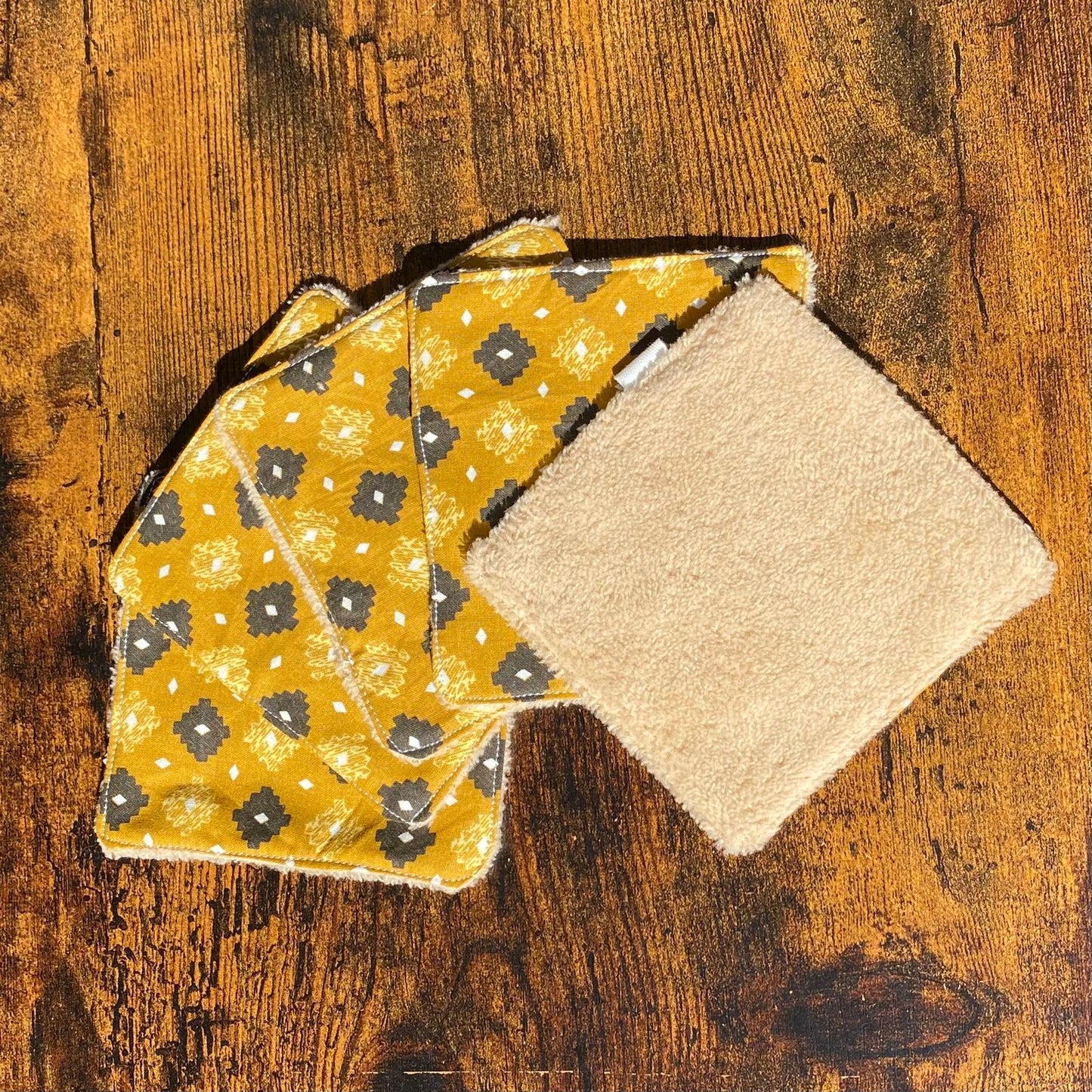 Lot de 5 Cotons Lavables "Lucien"