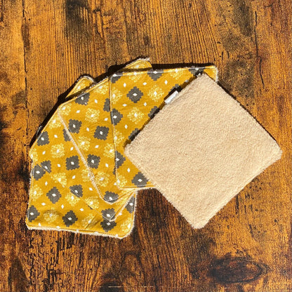 Lot de 5 Cotons Lavables "Lucien"