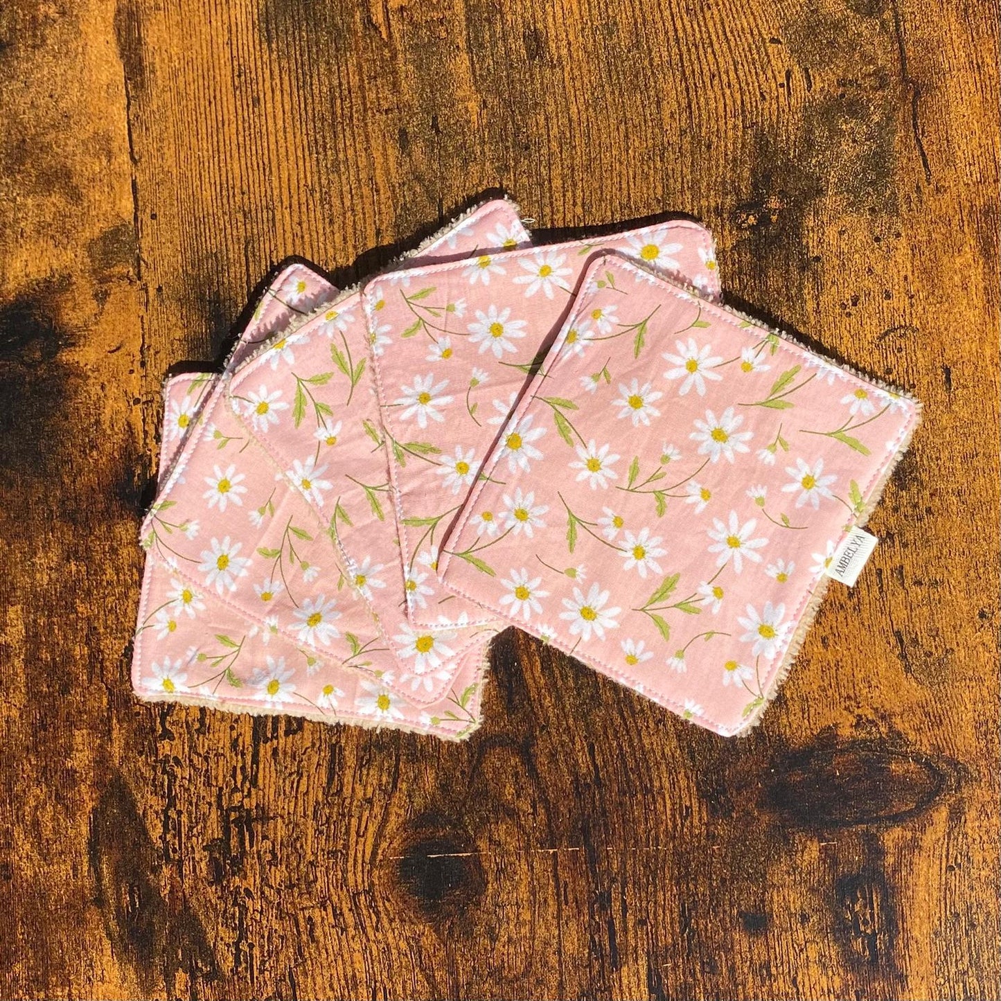 Lot de 5 Cotons Lavables "Isaline"