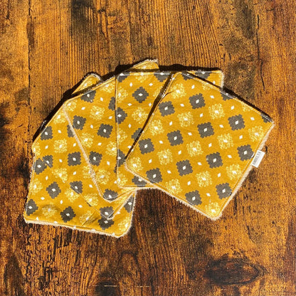 Lot de 5 Cotons Lavables "Lucien"